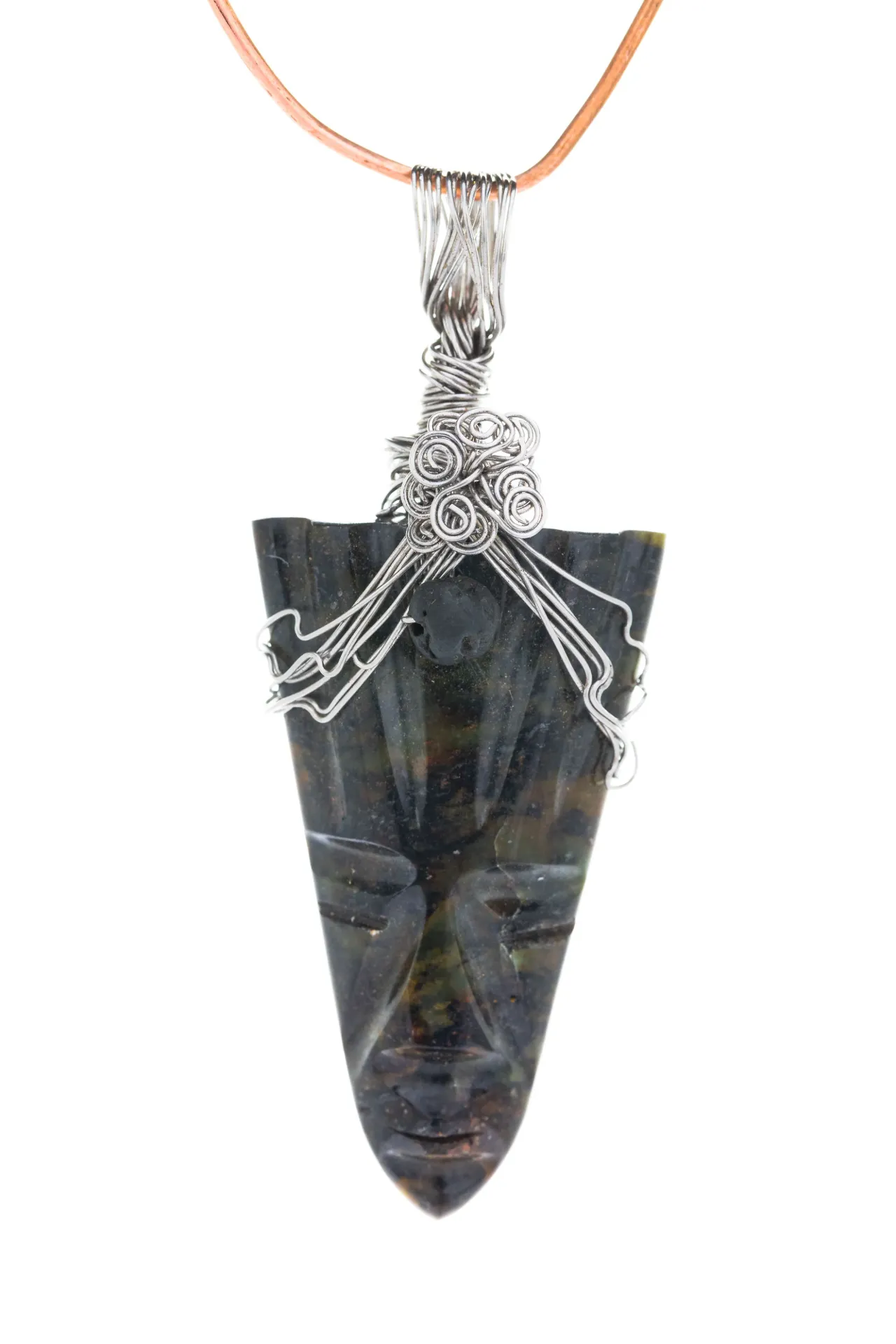 Eco del Jade — Mascarita de jade ecuatoriano