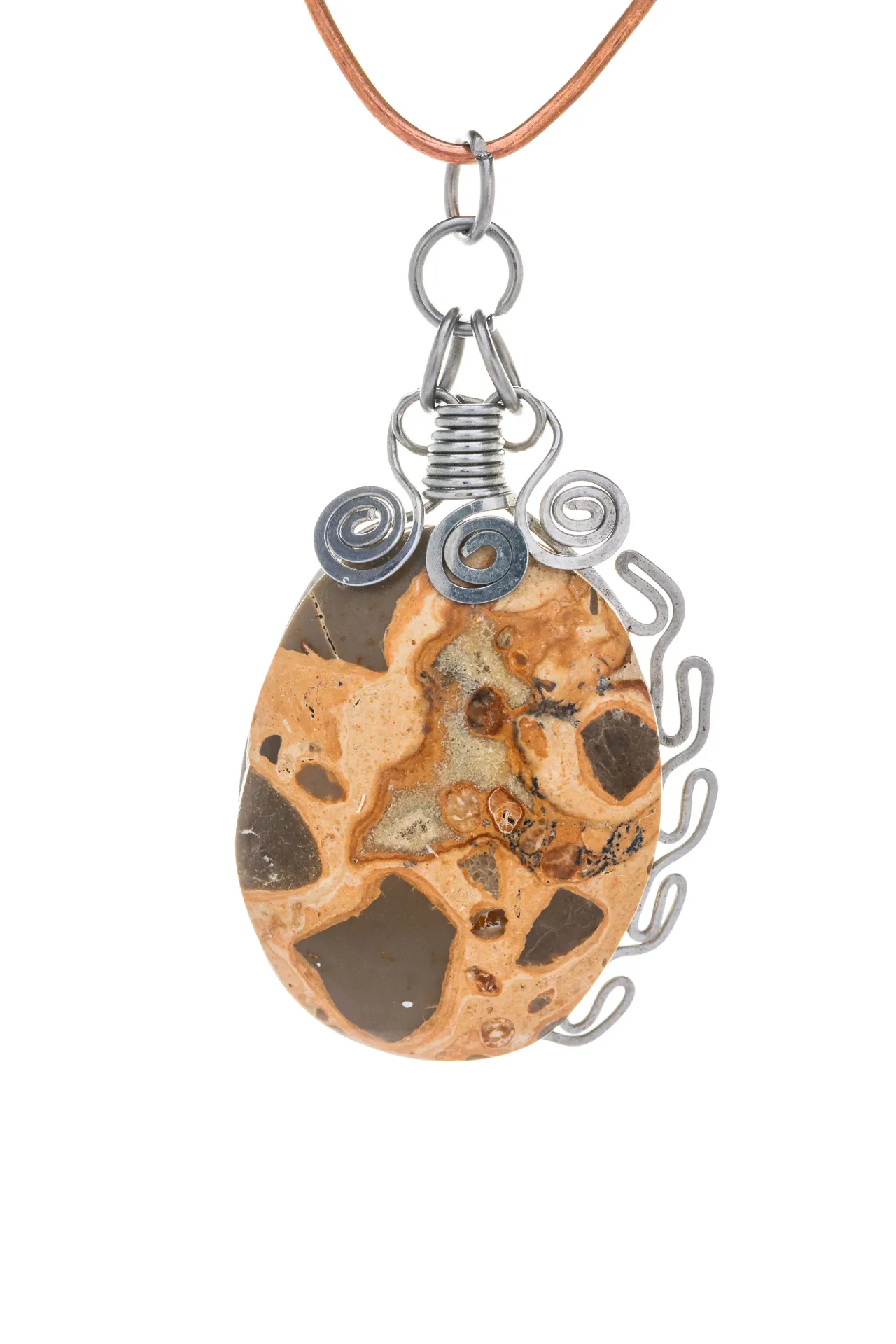 Piedra Errante — Dije de leopardita